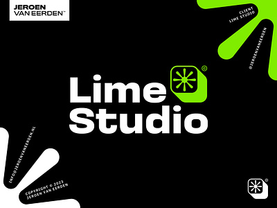 LimeStudio - Logo Design app brand identity design branding build citrus creative logo digital products fruit grow jeroen lemon lime logo design logos push van eerden visual identity design website