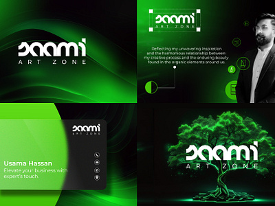 Saami Art Zone graphic design logo