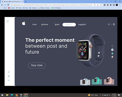 A perfect design for apple watches site 3d animation branding graphic design logo motion graphics ui