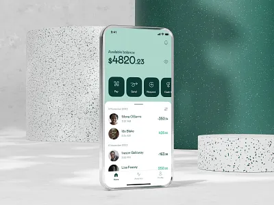Serra Finance App Design app design application branding budget design finance finance management finance tracker fintech graphic design identity interaction design interface mobile mobile app money ui user experience user interface ux