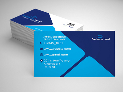business card business card corporate modern professional unique