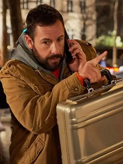 Murder Mystery 2 Adam Sandler Brown Jacket brown jacket