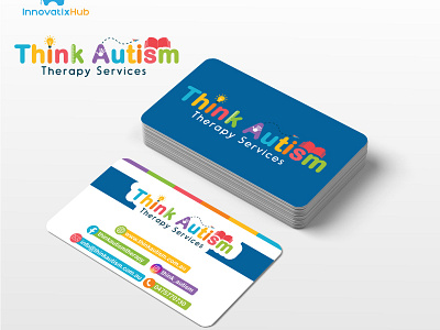 Businesses card design - Think Autism advertisingagency brandidentity branding businesscarddesign creativeagency digitalmarketing elevateyourbrand empowerminds illustration innovativesolution innovatixhub logo logo mark logobook logocommunity logodesign minimalist logo photoshop thinkautism vector