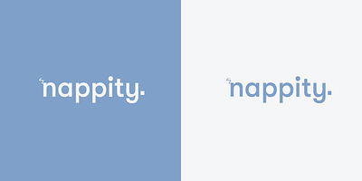 Nappity Hair Care Brand Logo branding graphic design