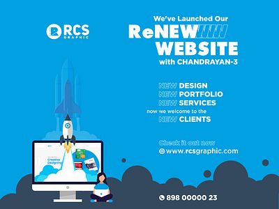 We've Launched Our #ReNEW #WEBSITE with #Chandrayan-3