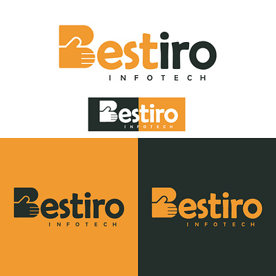 Bestiro Infotech - Logo Design branding creative logo design gradient logo graphic design illustration logo logo design logo designer logo icon minimal logo minimalist logo morden logo vector website logo