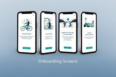 Onboarding Screens (UI Design) 3d branding figma graphic design onboarding screens ui uiux