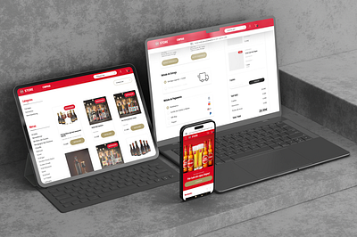 Super Bock Store app design beer design design app ecommerce ui ux uxui
