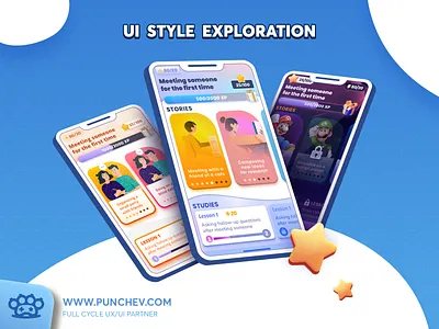 VOYS - Story Master branding design gui icons illustration interface logo punchev ui ux