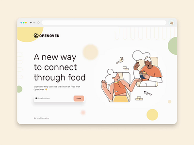 OpenOven website app branding ui ux webdesign