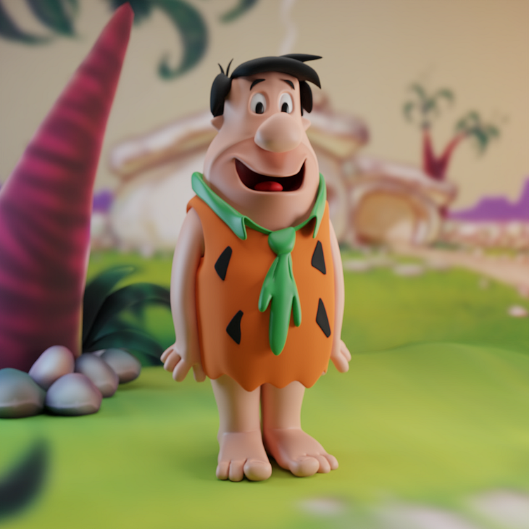  GRAPHICS & MORE The Flintstones Fred Character