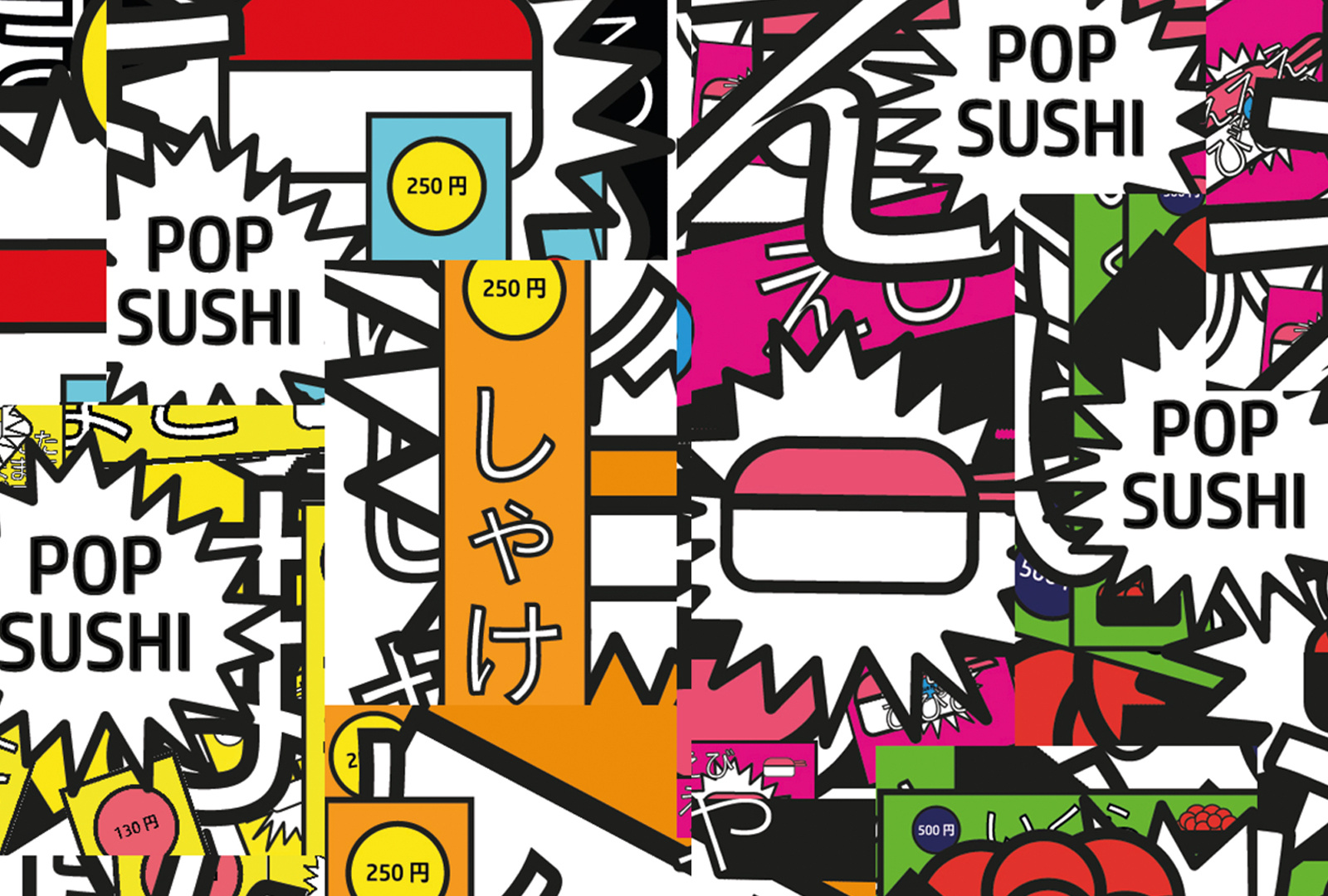 Pop Sushi by Annette on Dribbble