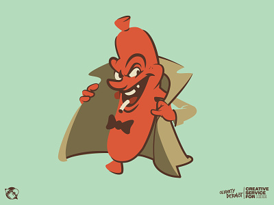 WIP.. Hot dog character design design food graphics hotdogs illustration t shirt design vector vector design