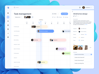 Daily UI #071 — Schedule 🧃 challenge dailyui dailyui071 dashboard design schedule ui