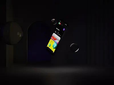 evento® 3d animation app application artist blender brand card development dj event music product service services spotify ui ux