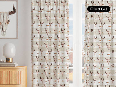 Pinch Pleat Curtain Mockup curtain decor design download home interior mockup pixelbuddha psd room visualization