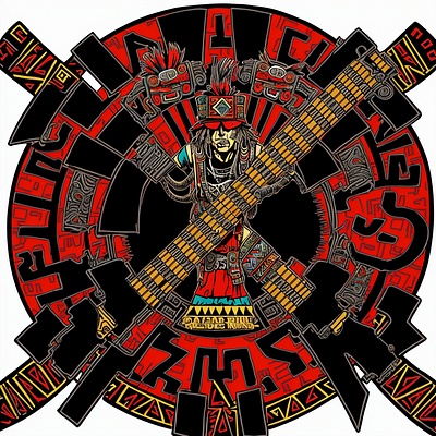 Aztec graphic design logo