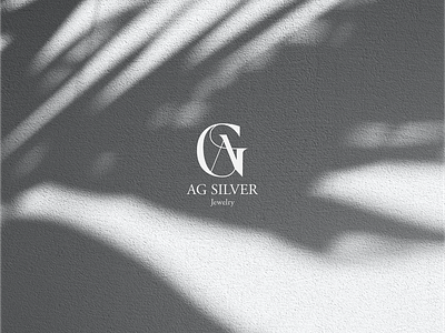 AG Silver Jewelry Branding branding graphic design jewelry logo typography