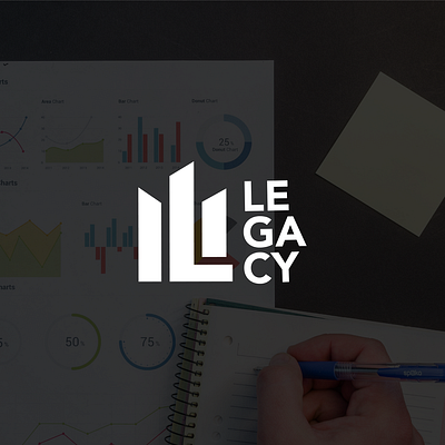 Legacy Branding branding graphic design insurance legacy logo