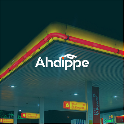 Ahdippe Branding branding design gasoline graphic design logo petroleum typography vector