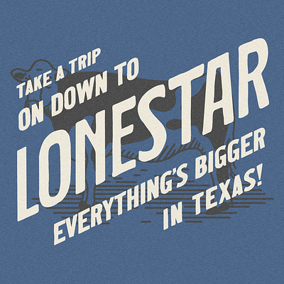 Lonestar Album Cover branding design graphic design illustration lettering typography