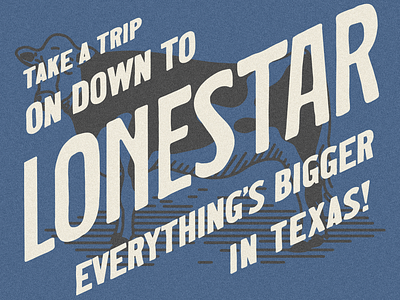 Lonestar Album Cover branding design graphic design illustration lettering typography