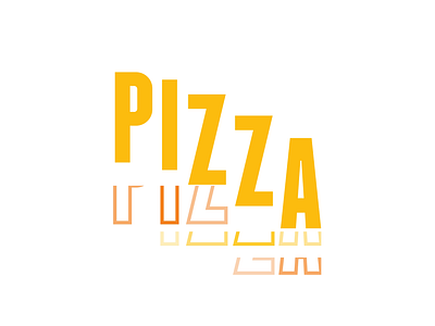 Pixel Park - Our Type O' Pizza Sticker animated type animation bounce branding eat food fun funky hungry hypnotic kinetic type motion graphics outline pizza sticker sticker pack type typography wave yellow