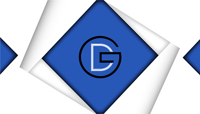 DG Logo and Visiting card design for front side