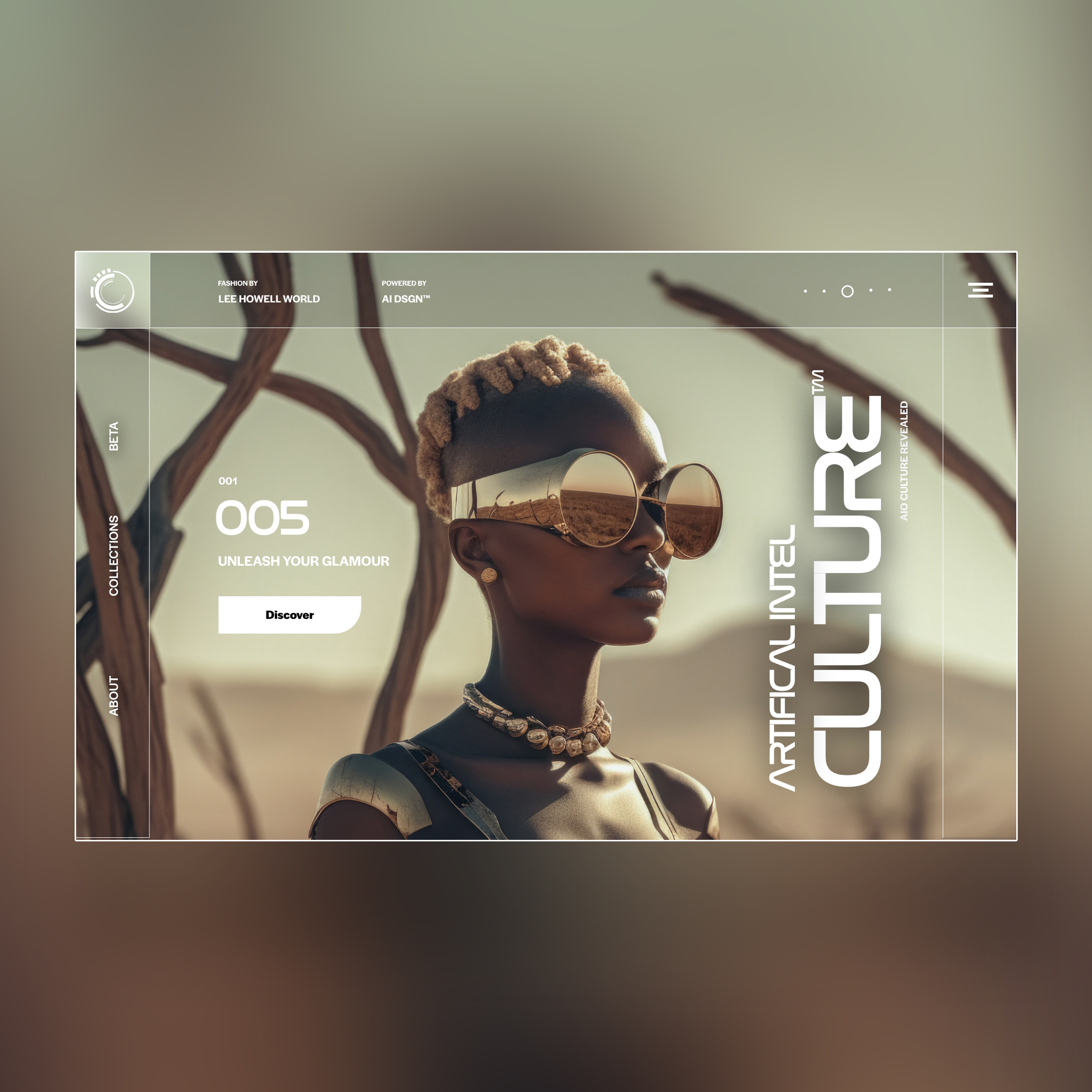 Ai Culture ai ai fashion artificial intelligence design graphic design illustration logo photography ui ui design ux ux design web design web3