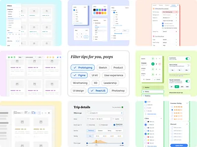 Filter UI Design Done Right: Enhancing Usability and UX app design desktop dropdown figma filter filtering filters guide input mobile select slider templates tips tutorial ui ui kit ux web
