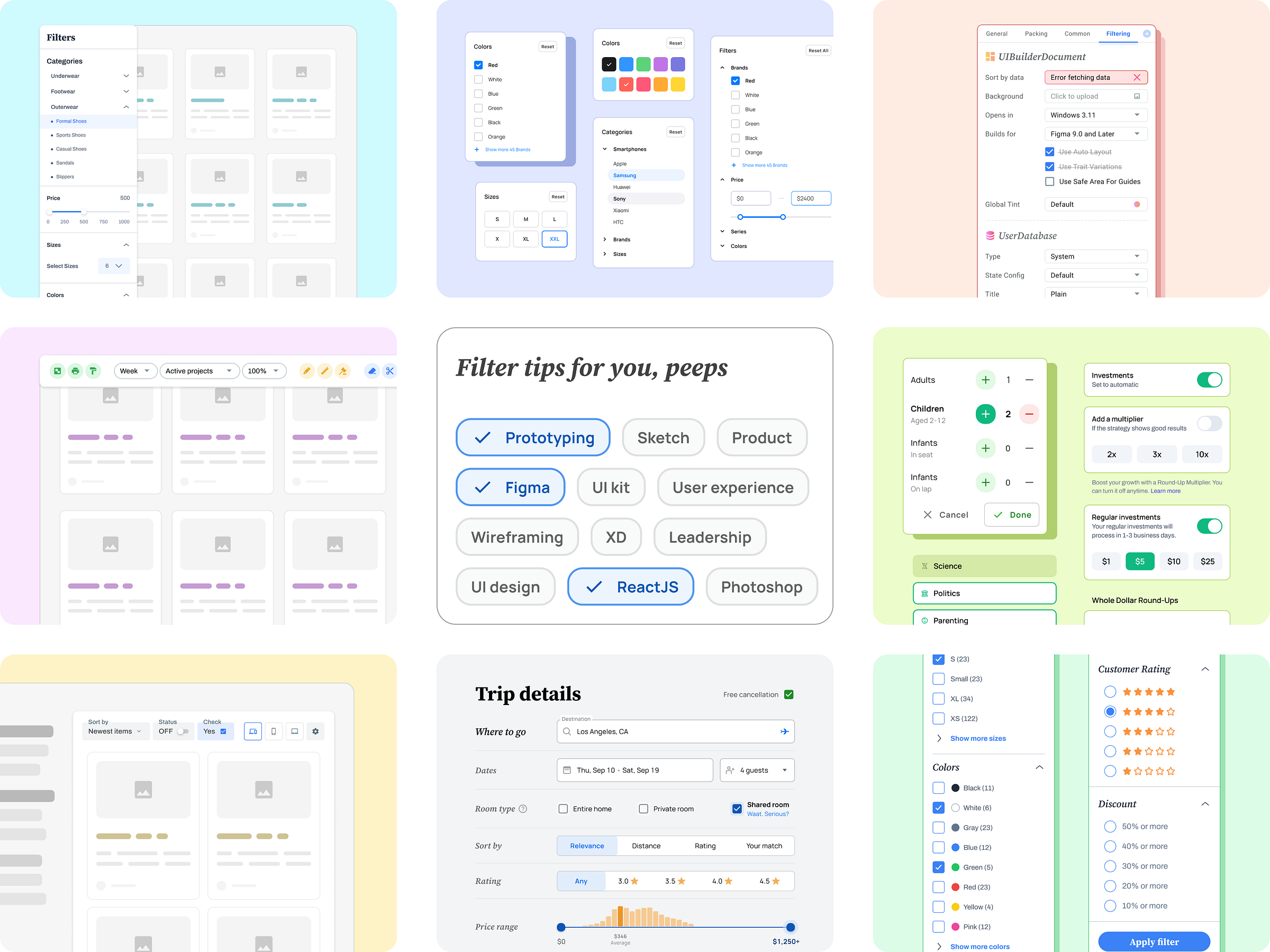 Filter UI Design Done Right: Enhancing Usability and UX by Roman ...