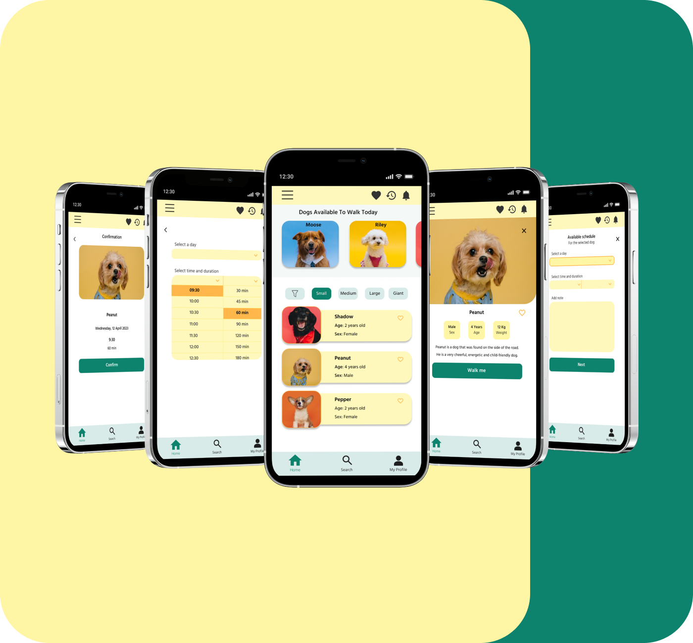 Pawsome Case Study app mockups prototyping ui user experience user interface ux ux design wireframing
