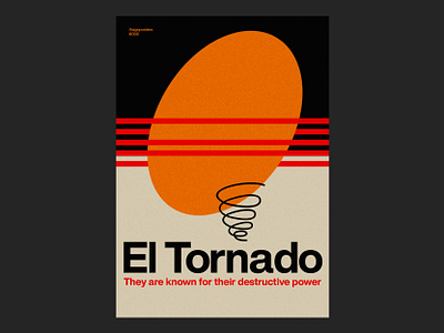 090 El Tornado brand branding cartaz clean design editorial design el tornado grain graphic design grid illustration illustrator indesign layout minimalism minimalismo noise poster tornado type