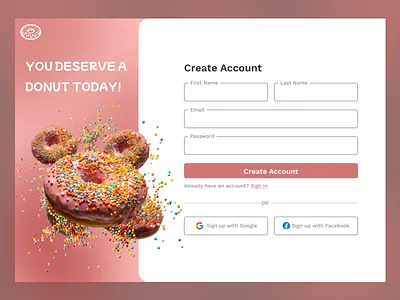 DailyUI Day 1 - Sign Up app appdesign dailychallenge dailyui design designer figma figmadesign signin signup ui uichallenge uidesign uidesigner uiux uiuxdesign uiuxdesigner userinterface web webdesign