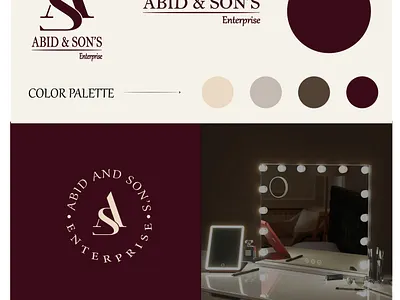 ABID & SON'S ENTERPRISE branding graphic design logo ui