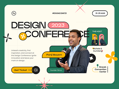 Design Conference conference event fun header hero homepage landing landing page meeting mentor page speech summit ui ux workshop