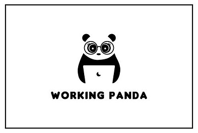 Working Panda branding design graphic design illustration logo ux vector