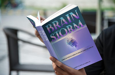 Brainstorm book cover design book cover book cover design book covers brain storm branding design graphic design illustration kdp ui