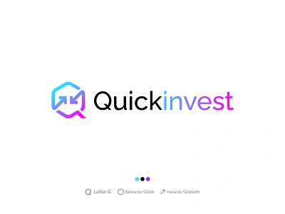 crypto investment logo, branding design, logos, logo design app icon brand identity branding coin crypto cryptocurrency design exchange financial investment logo logo design logos minimal q letter q logo trading