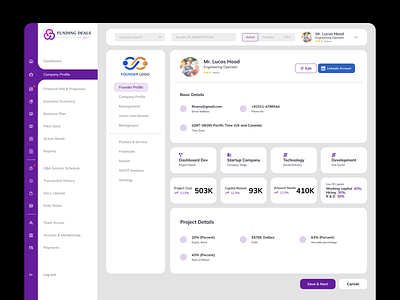 Profile Dashboard UI dashboard profile ui design profile page ui ui ui design uiux uiux design web design web ui website design