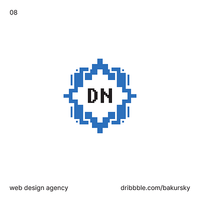 web design agency logo bakursky branding idenity logo logotype