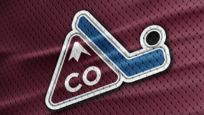 Colorado Avalanche Refresh graphic design logo design vector