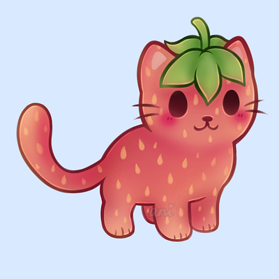 strawbery cat