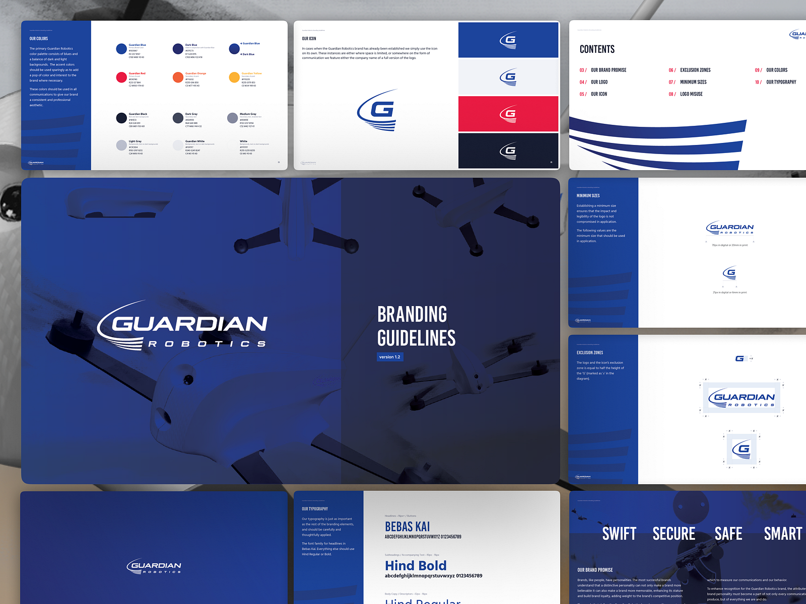 Guardian Robotics Brand Guidelines by Roach Design Co. on Dribbble