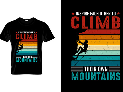 Climbing T-shirt climb climbing climbing shirt climbing t shirt