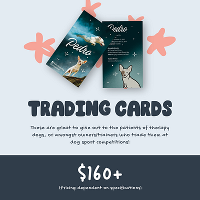 Pet Trading Cards animal art custom pet potraits cute illustration digital art dog trading cards illustration procreate simple illustration trading cards