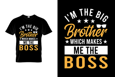 Big Brother T-shirt big brother big brother t shirt brother graphic design t shirt t shirt design
