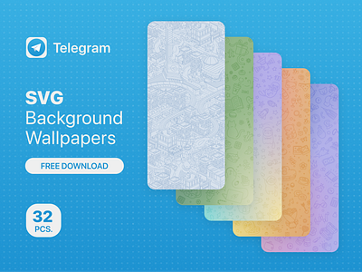 32 Telegram SVG Wallpapers app dark theme free graphic design illustration interface light theme svg telegram wallpapers