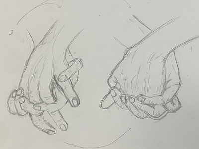 Holding Hands art art piece art work arts design drawing drawings graphic graphics illustration physical art physical drawing