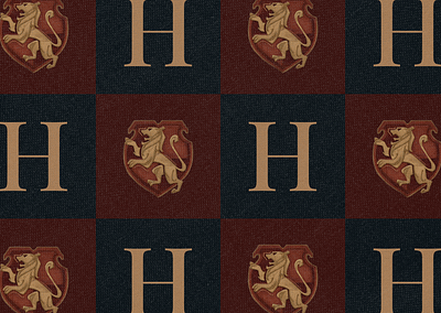 100 Day UI Challenge - Day 59 background design gryffindor harrypotter pattern ui uichallenge